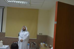 Jamoum Department of Chemistry Holds (How to Deal with Chemical Substances) Course for Civil Defense Officers